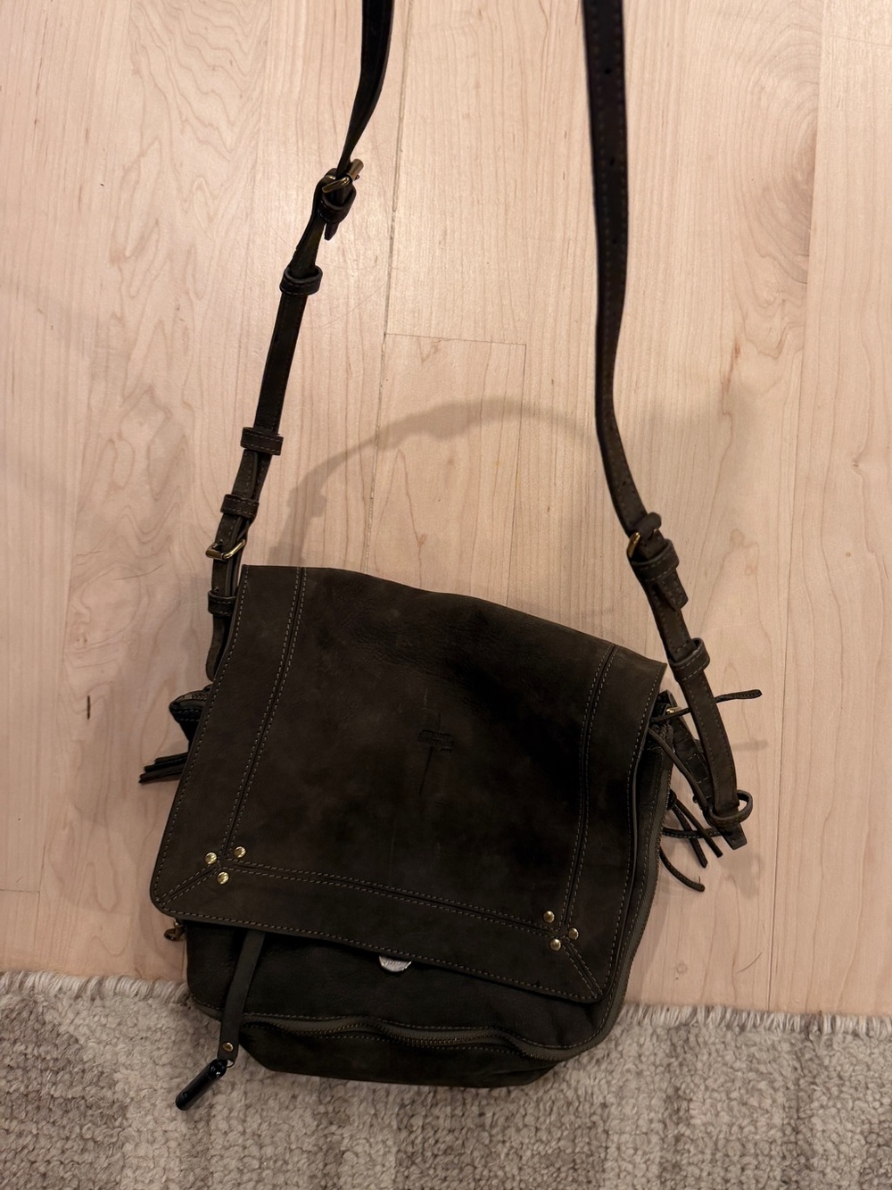 Jérôme Dreyfuss olive crossbody